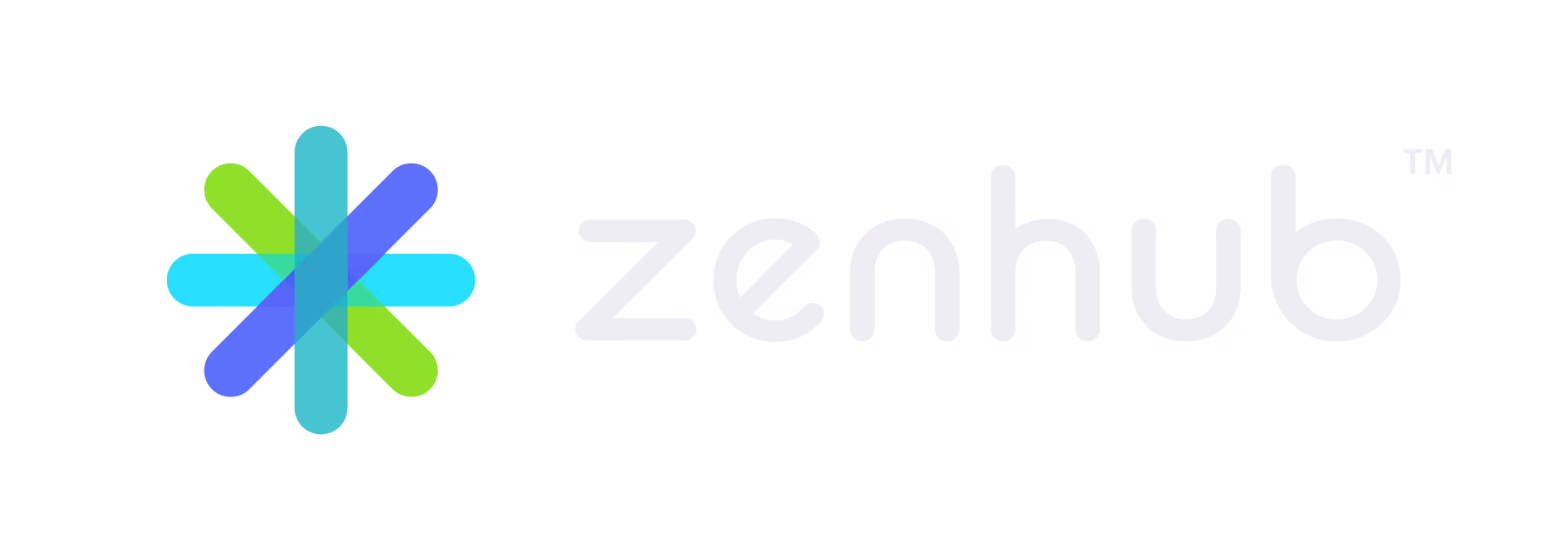 Zenhub primary logo, dark