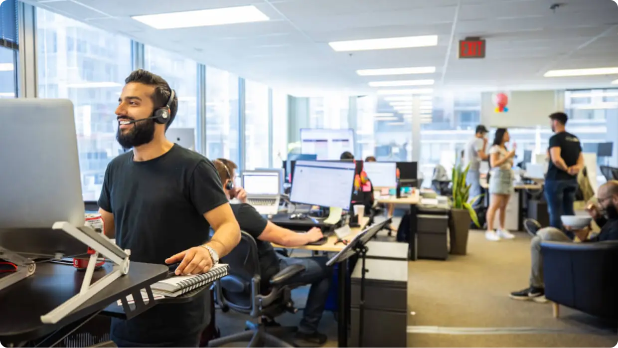 The Dapper Labs team at work