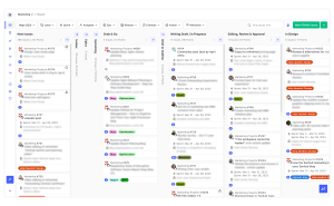 The Zenhub Marketing Team Board