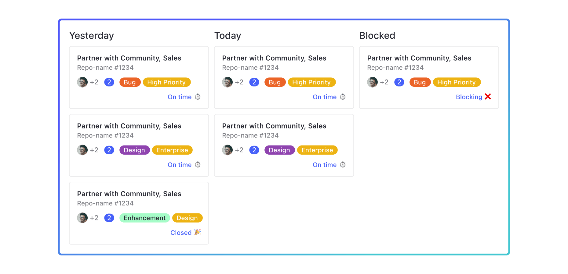 AI Agile Standups (MOCKUP)