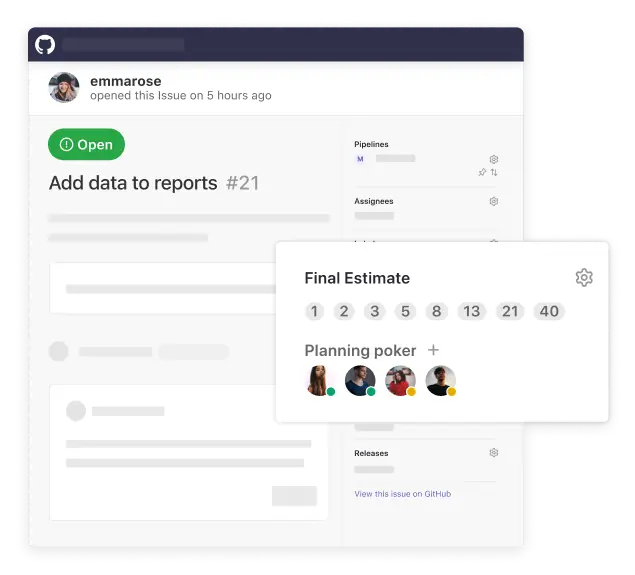 ZenHub's Planning Poker